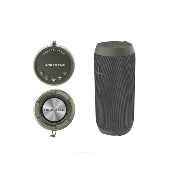 HOPESTAR BLUETOOTH SPEAKER P21 BT/TF/U-DISK/MIC/AUX/POWER BANK/TWS GRAY HOPESTAR BLUETOOTH SPEAKER P21 BT/TF/U-DISK/MIC/AUX/POWER BANK/TWS GRAY